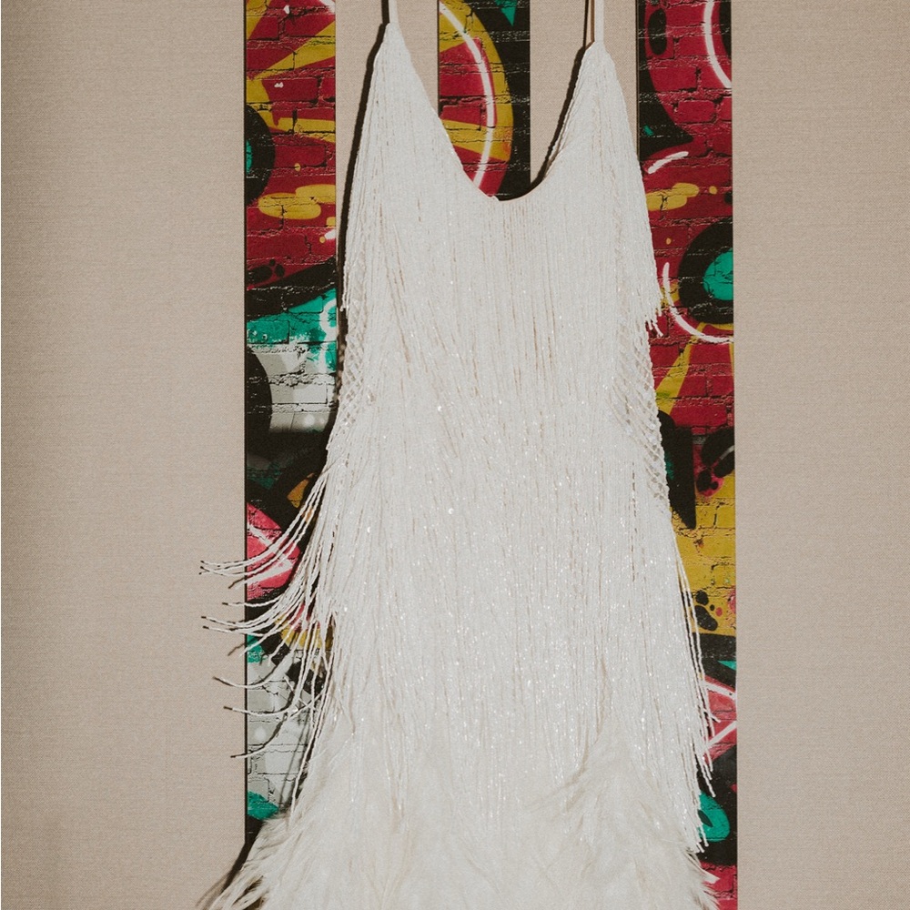 Nadine Merabi Lottie White Dress